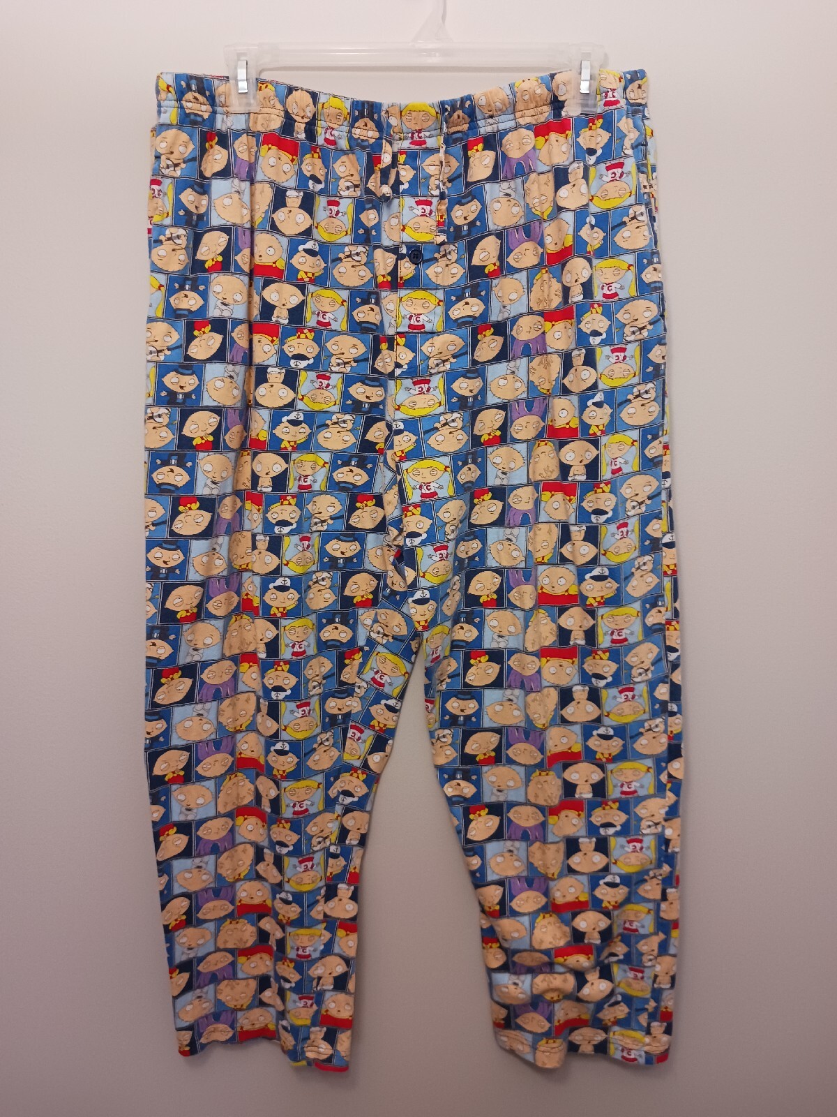 FAMILY GUY STEWIE PAJAMA PANTS vtg 2009 Lounge Sleep … Gem