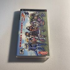 Brave Story New Traveler (Sony PSP, 2007) Complete! Tested & Working!