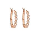 kate spade new york Rose Gold Plated Pink Fashion Earrings