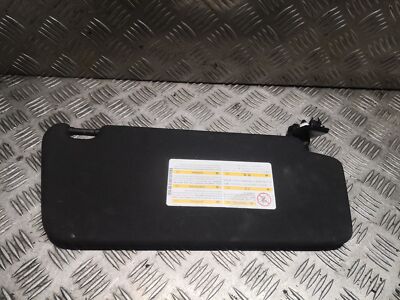 MERCEDES-BENZ Left Side Sun Visor Black AMG E Cabrio A207 MERCEDES-BENZ Left Side Sun Visor Black AMG E Cabrio A207