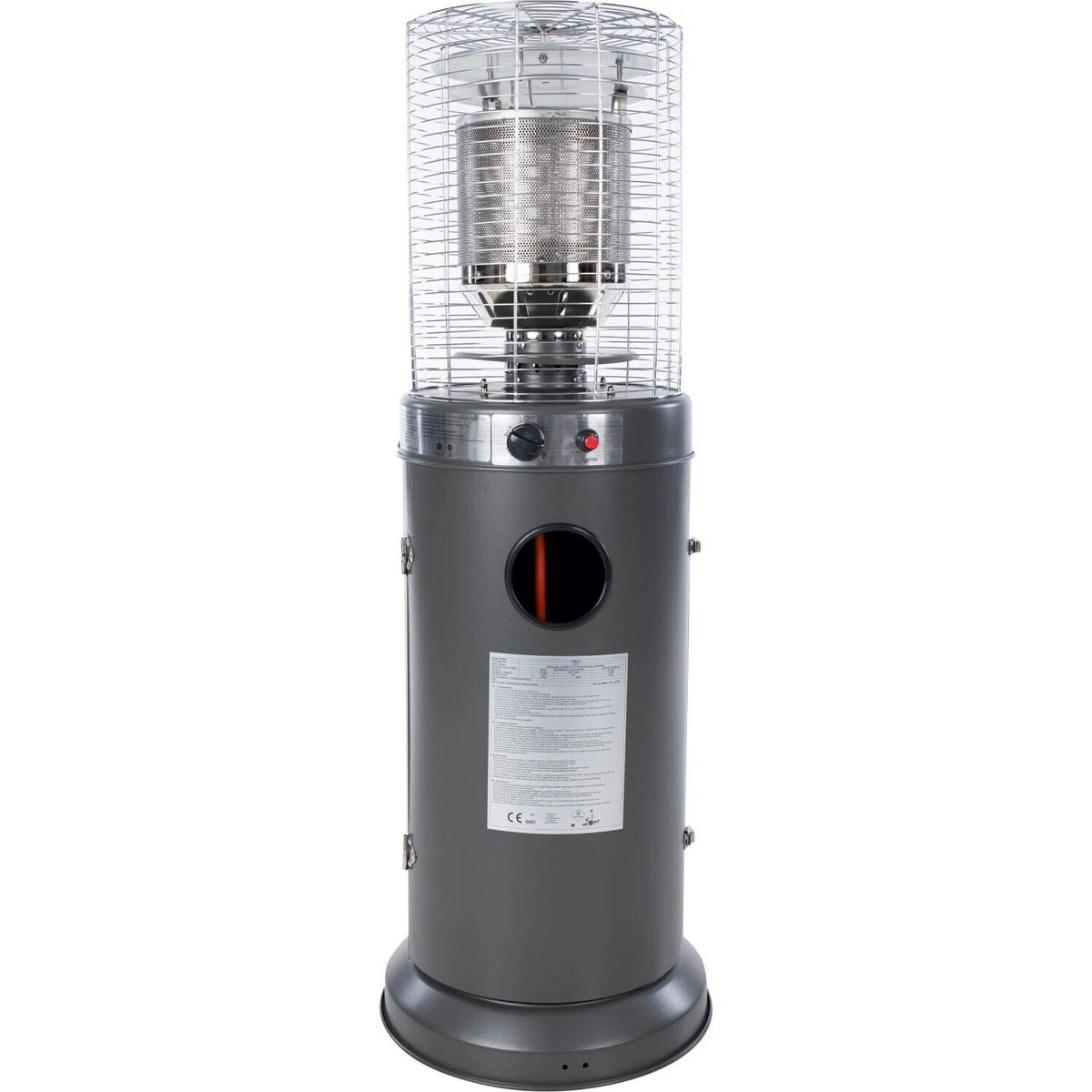 Propus Gas Heater Flame The Range Metal 145cmH x 46cmW | eBay