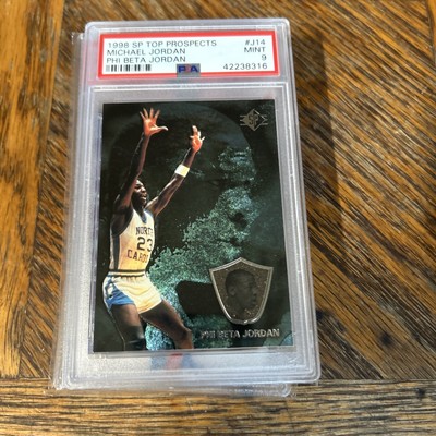 Michael Jordan 1998 SP Top Prospects PHI Beta Jordan PSA 9 | eBay