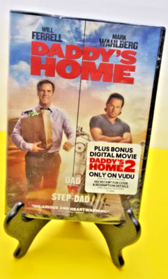 DADDY'S HOME DVD 2016 FACTORY SEALED WILL FERRELL & MARK WAHLBERG