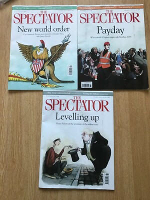 THE SPECTATOR 11,18 & 25 Sept 2021 - Levelling up, New World Order & Payday 
