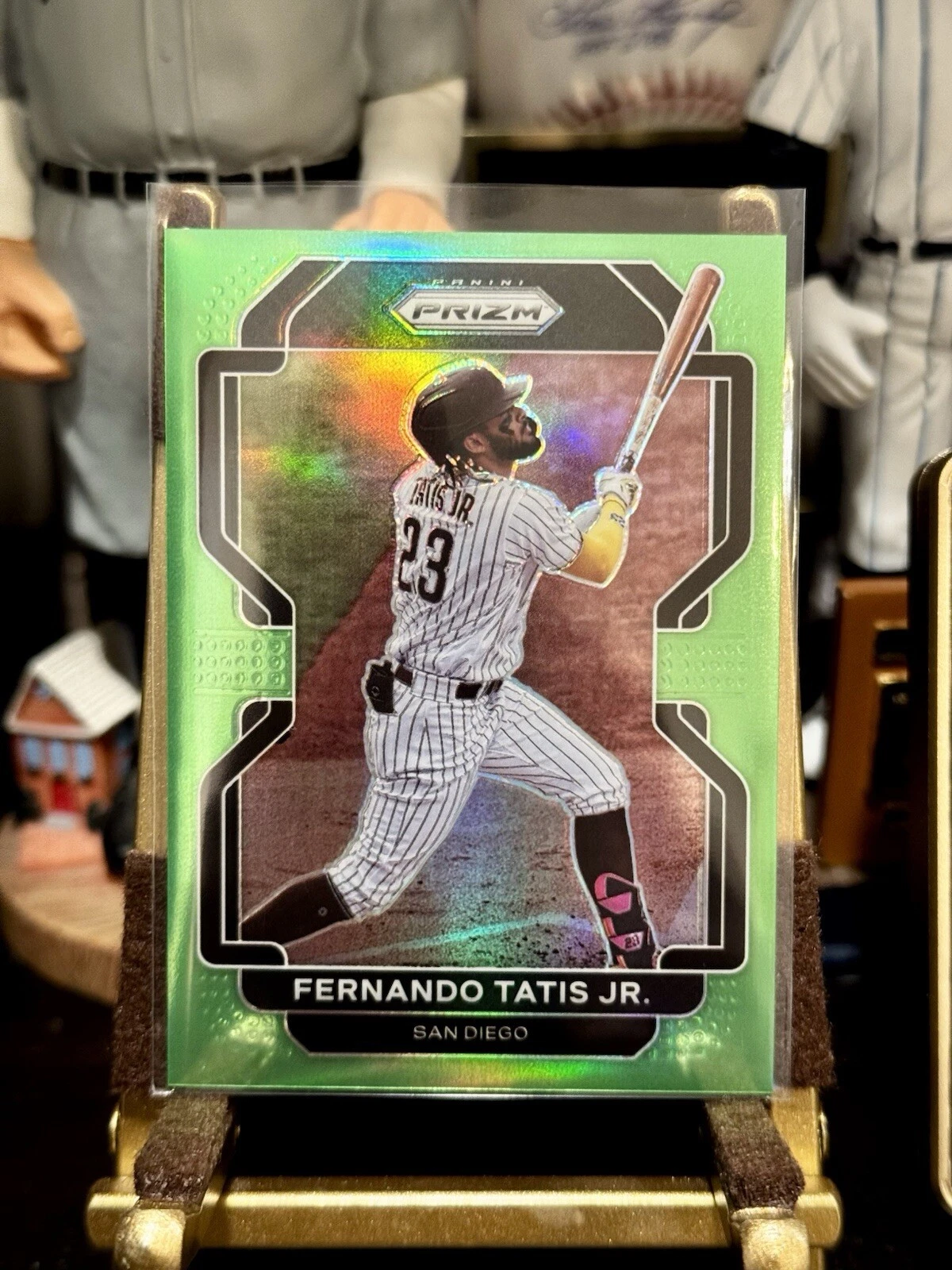 2022 Panini Prizm Tier III Lime Green Prizm /125 Fernando Tatis Jr #229