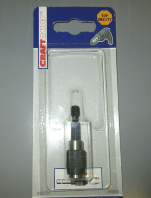 Wolfcraft / Craftomat Bithalter mit Magnet und Schnellwechsel-Futter NEU!