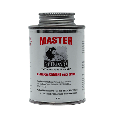 #ad Master All Purpose Cement 4oz Brush in Can Shoe Glue Contact Cement for Repair $12.99