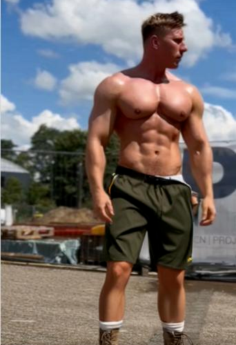 NWT Wothonpis Athletic Shorts Mens L 34x8 20