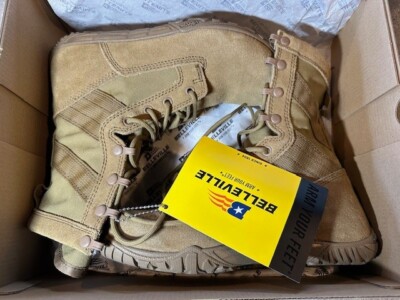 Belleville Tactical Research Boots TR105 Men's 7.5 Coyote brown Minimalist