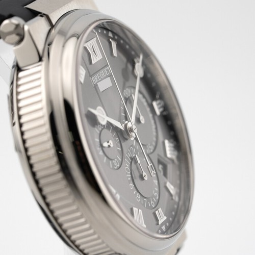 BREGUET Marine Chronograph 5527TI/G2/9WV Rubber Strap - Picture 12 of 24