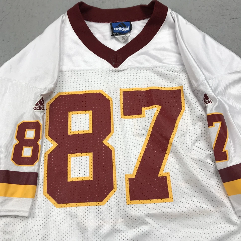 Camiseta deportiva vintage de los Washington Redskins para hombre 54 blanca Adidas Rod Gardner #87 NFL años 90 Foto 2 de 4