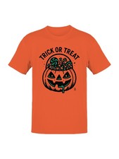 Spooky Trick or Treat Pumpkin Men's T-shirt