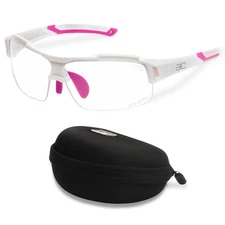 Sports Safety Goggles Interchangeable Sun Lens Anti Fog UV Protection Indoor ...