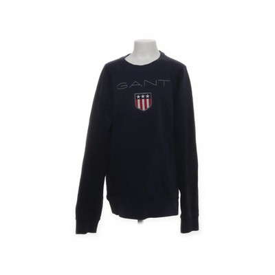 GANT, Sweatshirt, Größe: 176, Blau, Baumwolle/Polyester, Print, Jungen #sWs