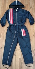 VTG Zero Zone Insulated Outerwear FullZip OnePiece Coveralls SkiSuit Men Size XL