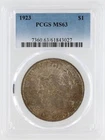 1923 Peace Silver Dollar PCGS MS63 S$1 Philadelphia Minted No Reserve