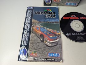 Daytona USA & Championship Circuit Edition Sega Saturn With Manuals 
