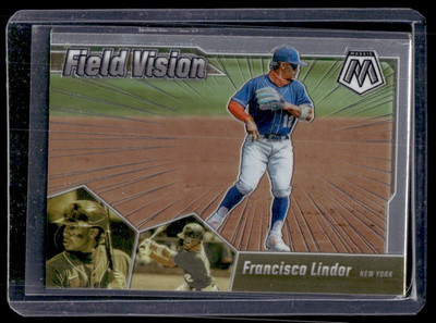 2020 Panini Absolute Field Vision Francisco Lindor #FV12 New York