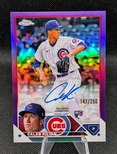 2023 Topps Chrome - Rookie Autographs Caleb Kilian #RA-CK Purple Refractor /250