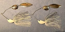 2 ~Nories 3/4 oz Spinnerbait Deep Range Crystal S +Bend Arm CWNN Gizzard Shad