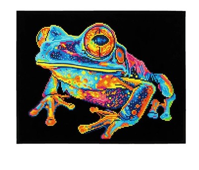 DIAMOND PAINTING DIAMOND DOTZ NEON BAUMFROSCH NEU OVP