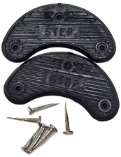 Traveler Shoe Repair HEEL TOE PLATES TAPS 100pc (50 pairs) & nails STEP #5