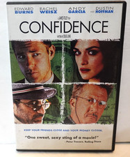 Confidence (Edward Burns, Andy Garcia, Dustin Hoffman, Rachel Weisz) DVD