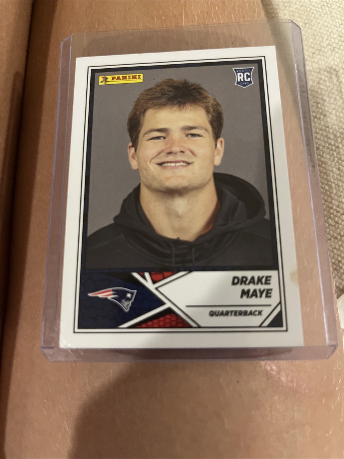 2024 Panini Nfl Sticker & Card Collection - Drake Maye #73 (damaged)