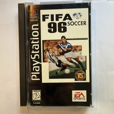 Sony Playstation 1 PS1 Fifa Soccer 96 Long Box CIB Game Cleaned & Tested