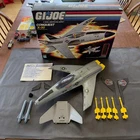 1986 HASBRO GI JOE CONQUEST X-30 VEHICLE w/ BOX & BP 100% JET COMPLETE NM+/MT-