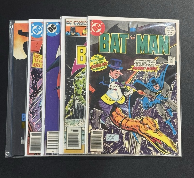 BATMAN, VOL. 1 #277,287,315,326 & Dark Knight TPB DC 1976 (3.0,4.5,5.0,7.0,9.2)