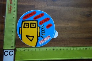 Alter Aufkleber Musik HiFi Audio TV Lautsprecher GOLD STAR Audio Video (CCC)