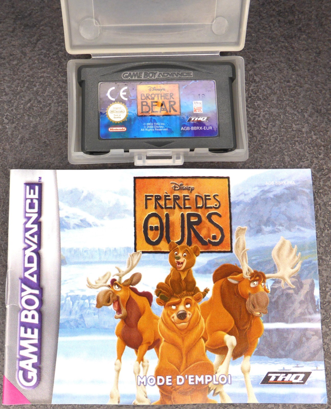 Jeu Game Boy Advance - FRERE DES OURS
