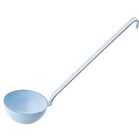 Riess SchöPflöFfel Kelle SchöPfkelle Suppenkelle LöFfel Emaille 9Cm Hellblau