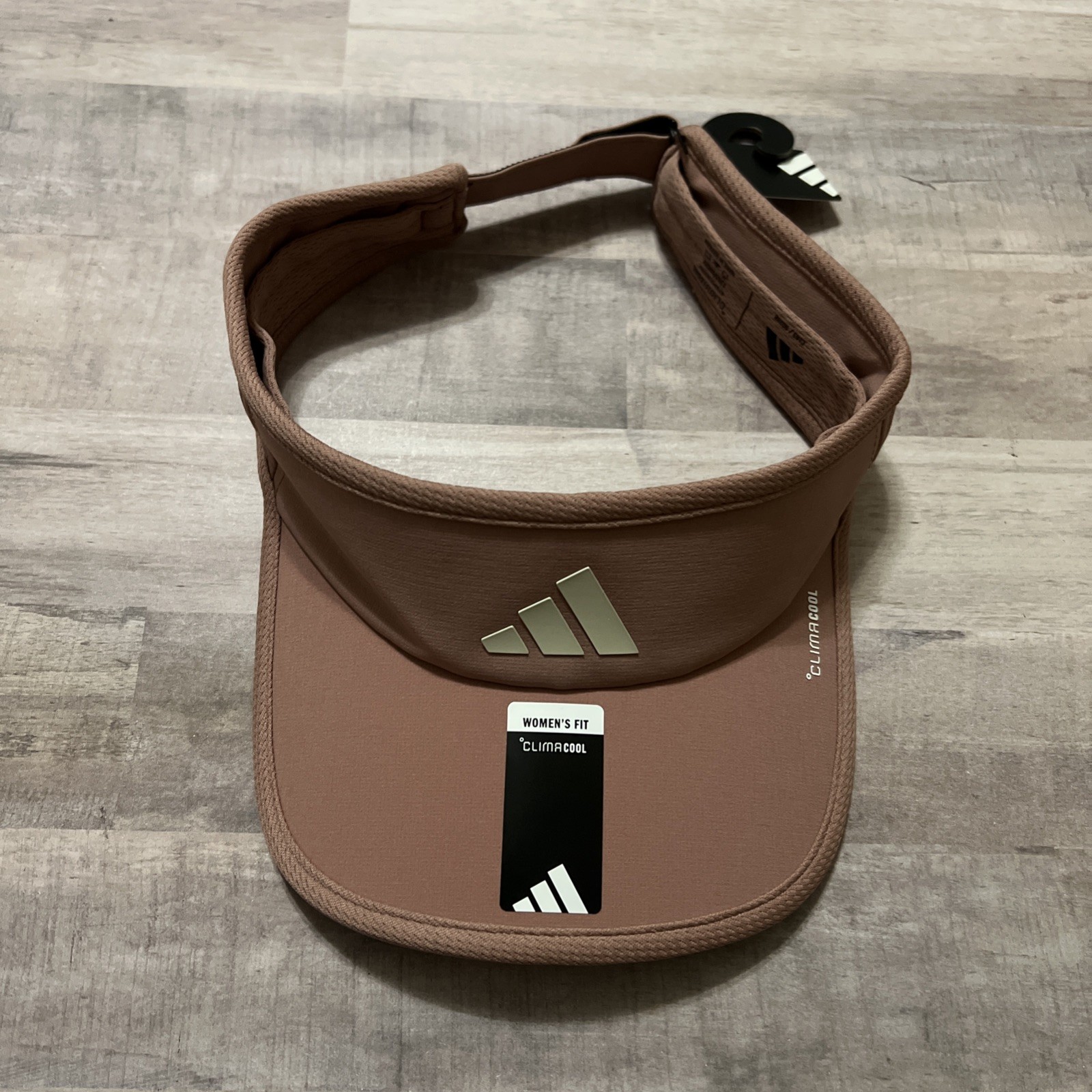 Adidas Women’s Superlite 3 Adjustable Visor Clay Pink Golf Tennis Running New thumbnail 2