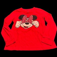 Disney Minnie Mouse Bow Over Eyes T-shirt Woman's Size M