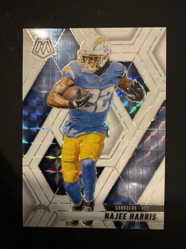 2025 Panini Mosaic - Najee Harris #244 White Mosaic Prizm /25