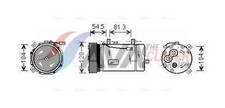 Kompressor Klimaanlage AVA Clever Choice FDAK307 für SHARAN VW 7M8 7M9 7M6 20V