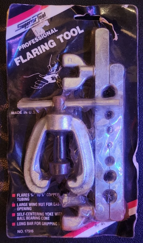 Superior Tool Co. Pro-Line PROFESSIONAL FLARING TOOl 3/16 To 5/8 NOS Made in USA