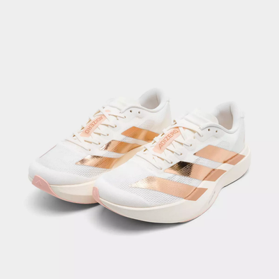 adidas Adizero Evo SL White/Black Road Running Shoes JH6208 Women