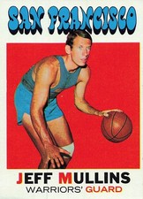 JEFF MULLINS 1971-72 TOPPS BASKETBALL #115
