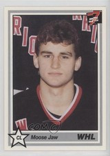 1990-91 7th Inning Sketch WHL Checklist Moose Jaw Warriors Moose Jaw #335 1bx0