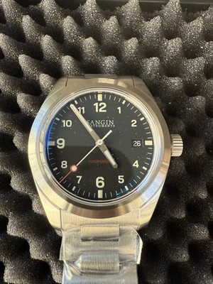 MINT Sangin Instruments KINGMAKER AUTOMATIC FIELD WATCH. COMPLETE SET