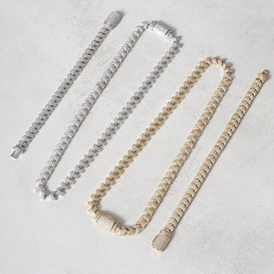 Authentic Premium Yellow Gold Plated Arrow Chain 925 Silver High Polish Classic Link Chain