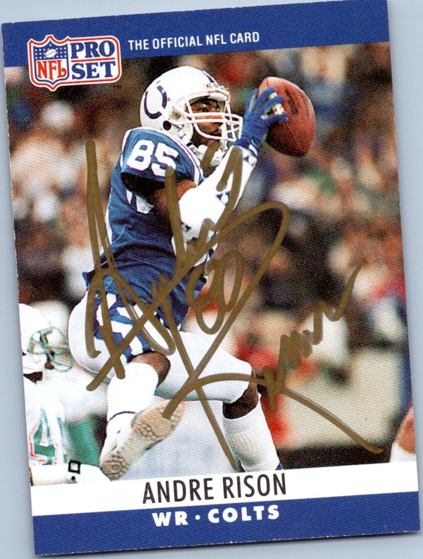 1990 Pro Set FACT Cincinnati #134 Andre Rison