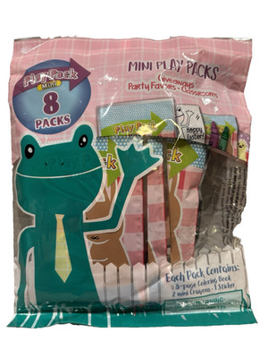NEW Easter Day 8pk Mini Play Packs. Classroom, Goodie Bags, Party Favors!!!