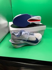 Nike ZoomX Vaporfly Next 4 Ghost Gray/Blue Mens New HF6414-001