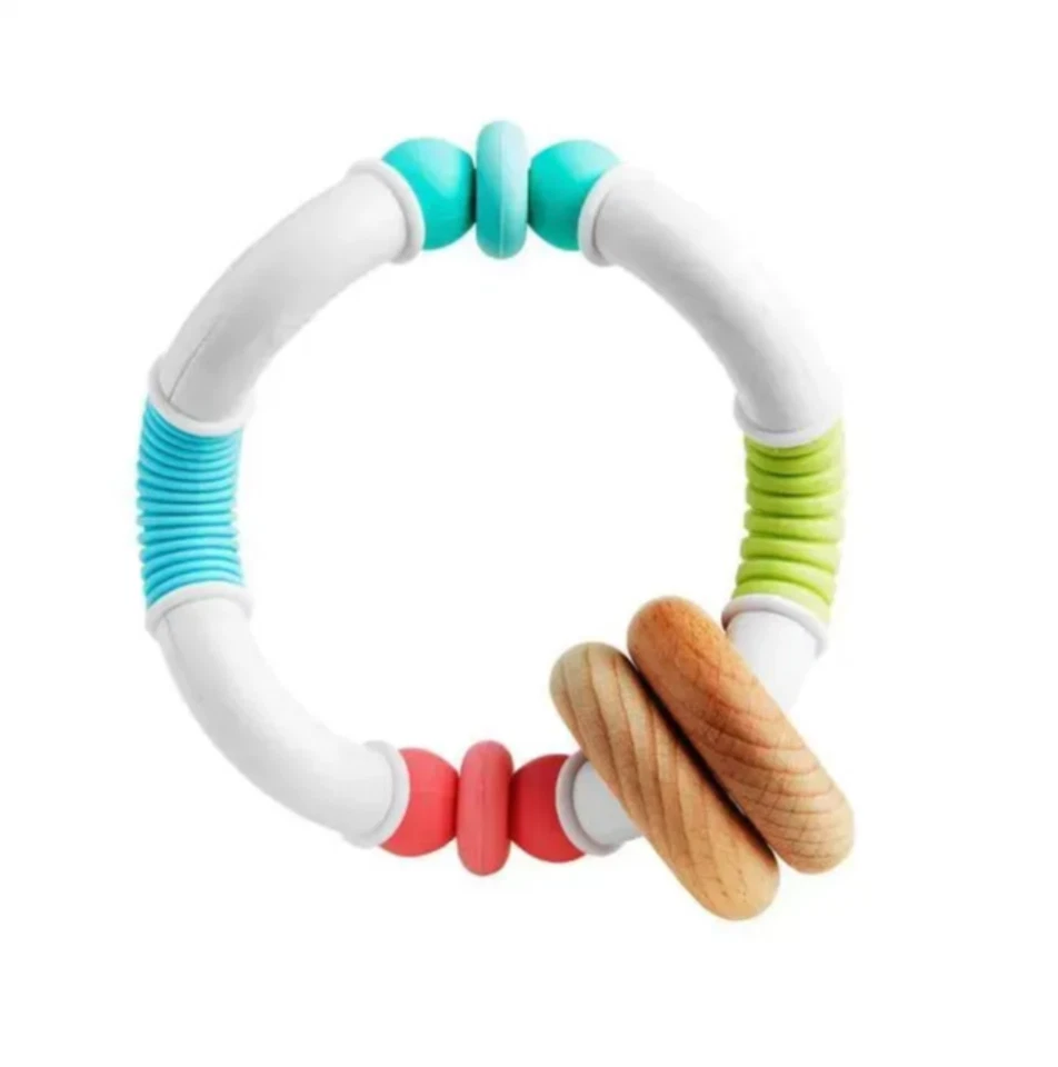 Munchkin Sili Twisti Figure 8 Rattle & Teething Toy - New In Box - Image 2 of 4