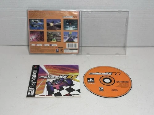Rollcage Stage II w/ Registration Sony PlayStation 1 PS1 Complete in Box CIB