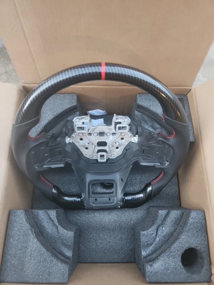 Bronco Ford Carbon Fiber Steering Wheel (2021-2025) - Image 3 of 4